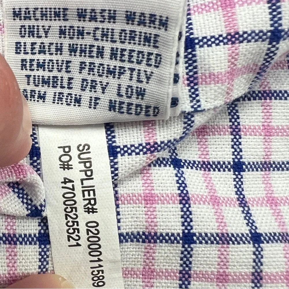 Ralph Lauren Button Down Shirt Mens XLT‎ Colorful Check Flannel Cotton Easter